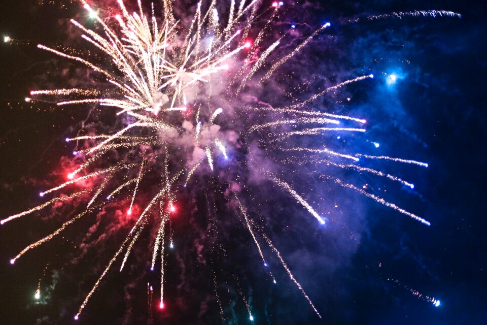 Glow explode shimmer