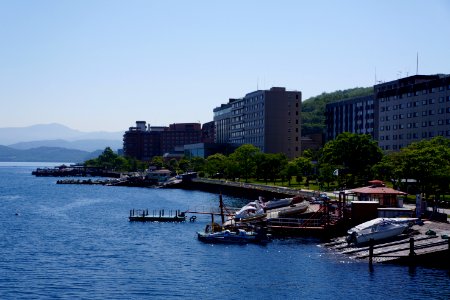 洞爺湖温泉街