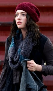 Darcy's coat - visual red