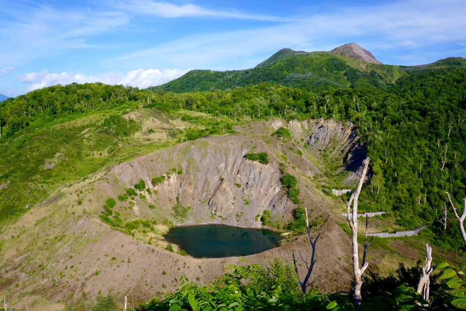 有珠山 金比羅火口