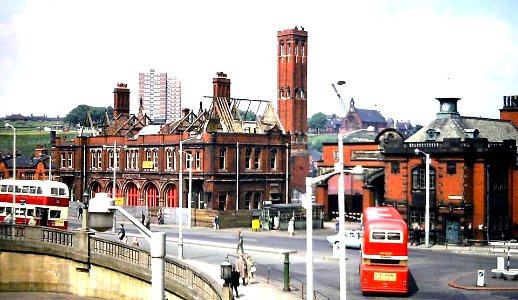 Firestation being demolished photo