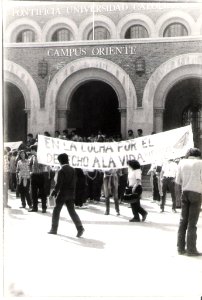 Protestas Campus Oriente