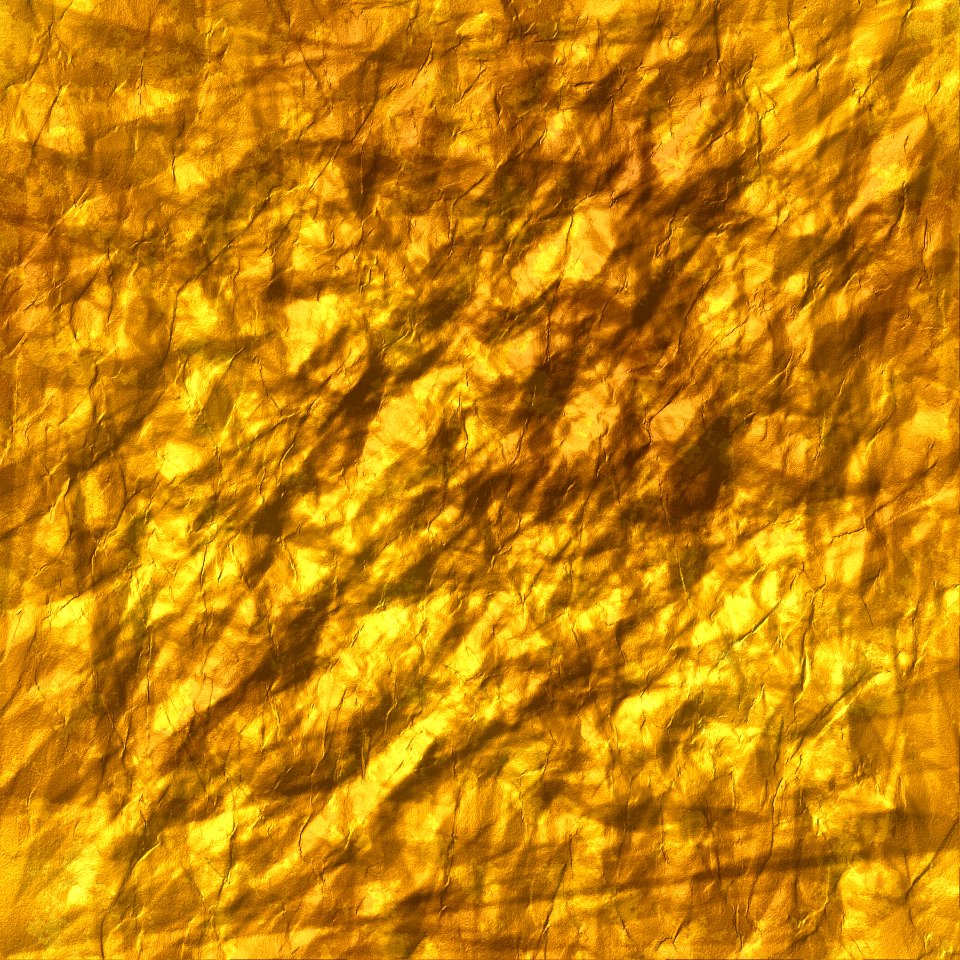 gold wrinkled