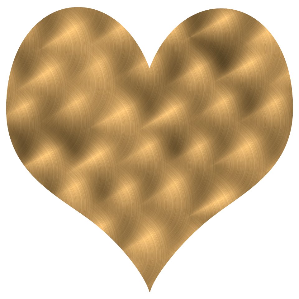 Metallic heart