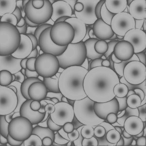 Bubbles with light