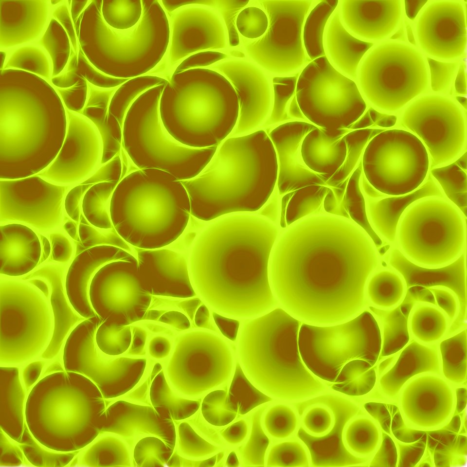 Bubbles with light