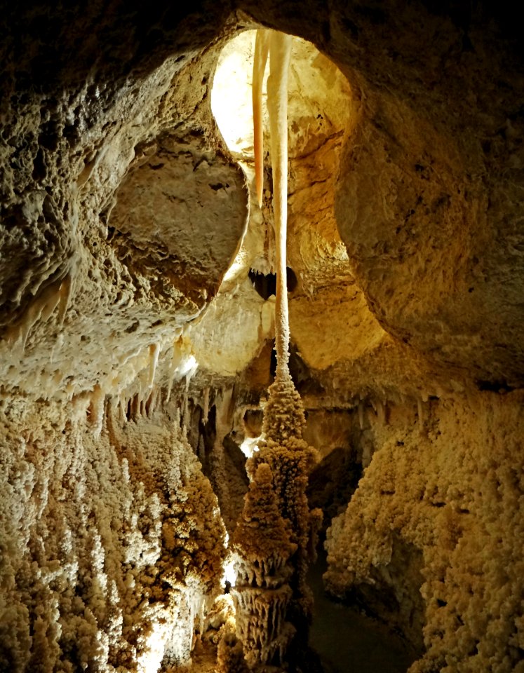 Travertine speleothem (Caverns of Sonora, Texas, USA) 1