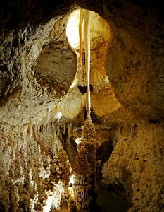 Travertine speleothem (Caverns of Sonora, Texas, USA) 1 photo