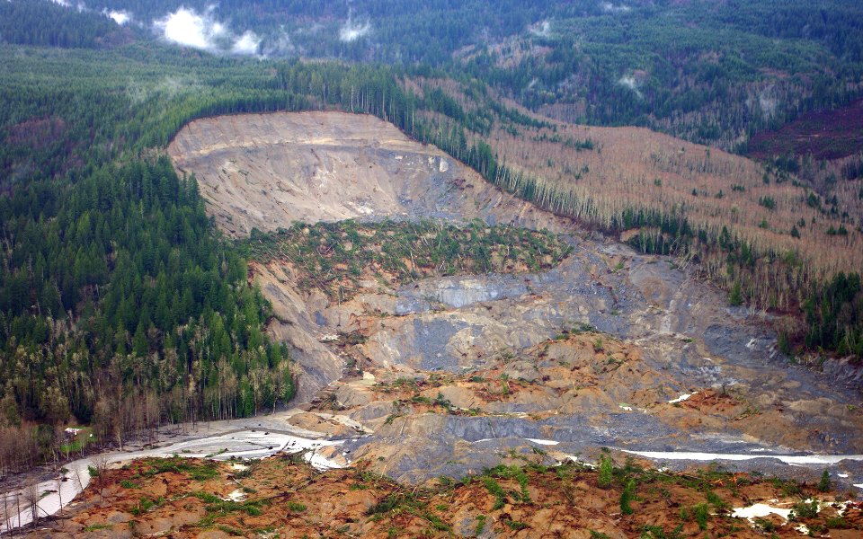 Oso Landslide (east of Oso, Washington State, USA) 2