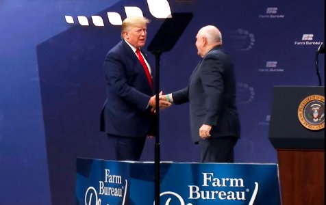 20200119-AFBF-U.S. President Trump and Agriculture Secretary Sonny Perdue