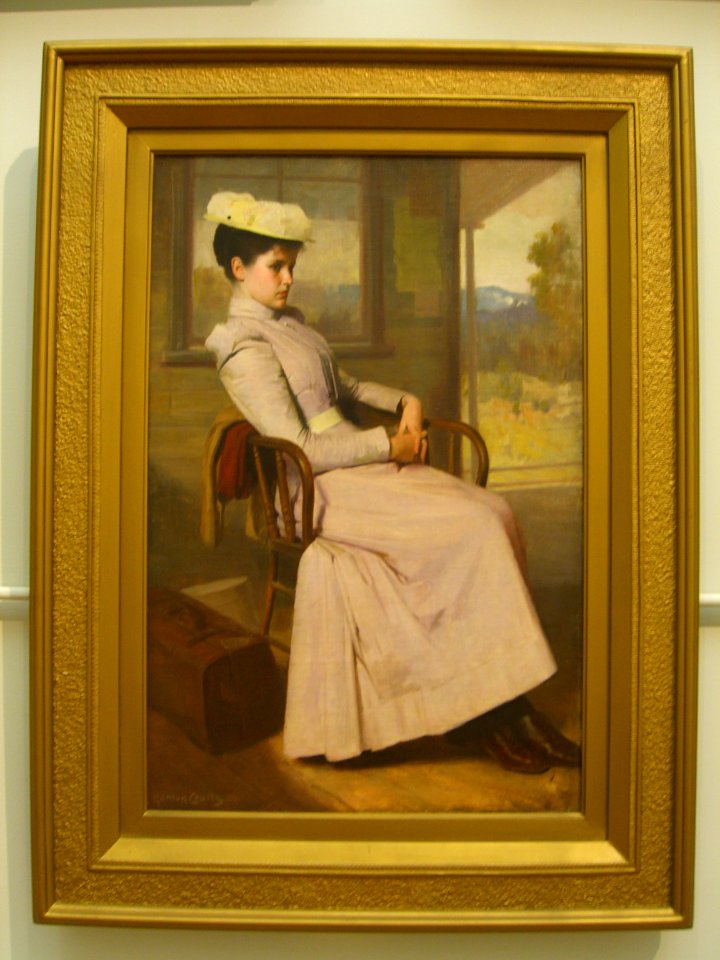 'Waiting' (c.1895) by Gordon Coutts