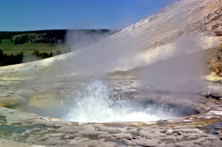 Crater Hills Geyser (1963) 1