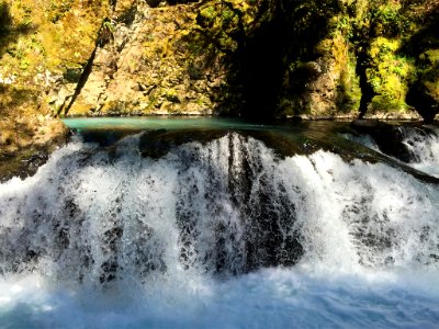 Spirit Falls Trail on Little White Salmon River in WA