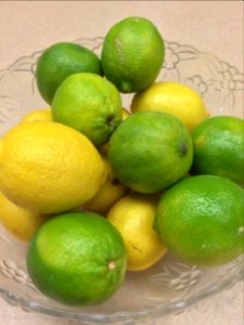 Bowl of Lemons & Limes photo