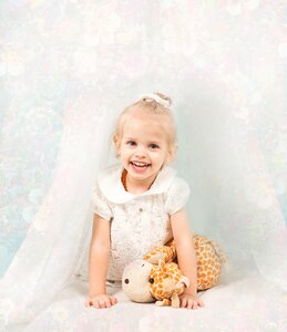 White toy photographer