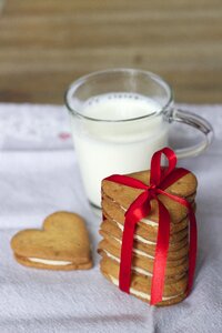 Dairy morning valentine photo