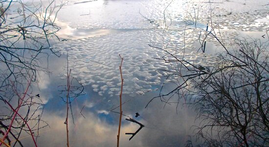 Stockholm reflection himmel