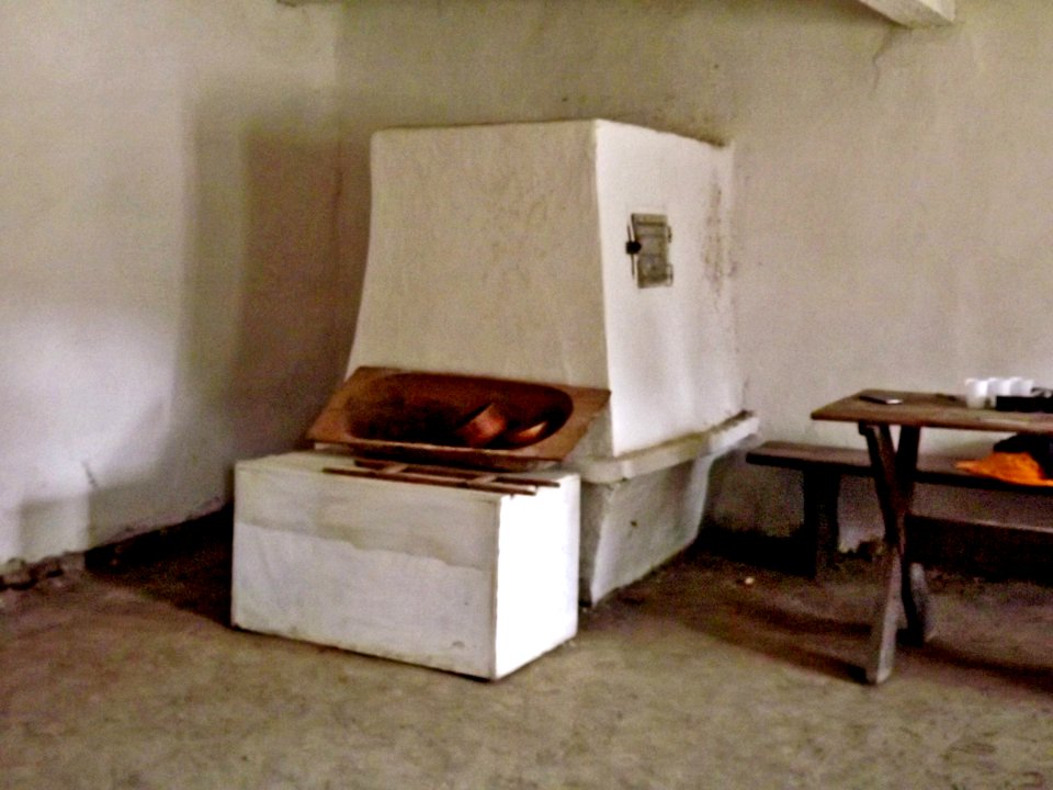 Inside mill's home