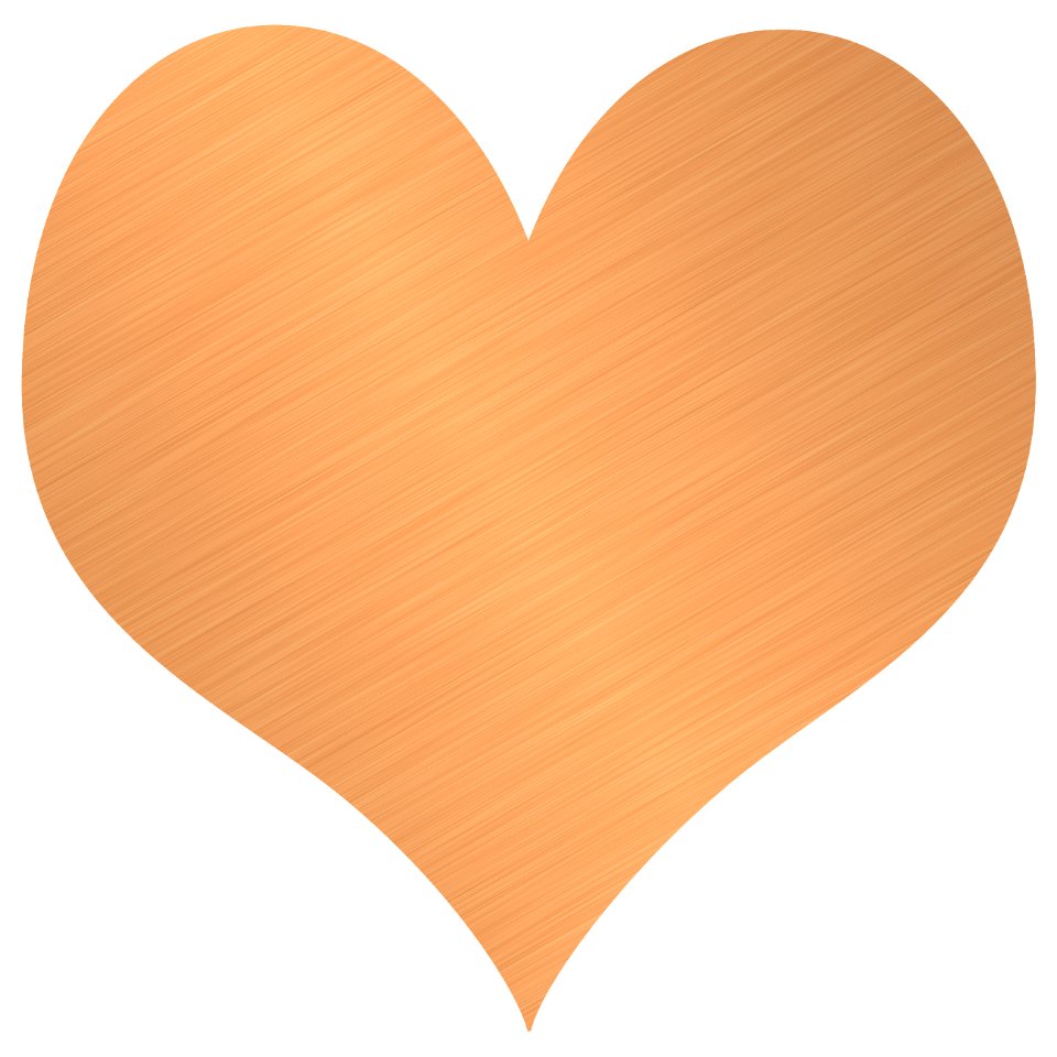 Metallic heart