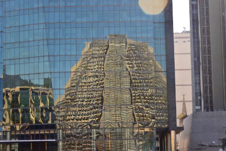 Reflejo de Catedral de Río de Janeiro. Brasil