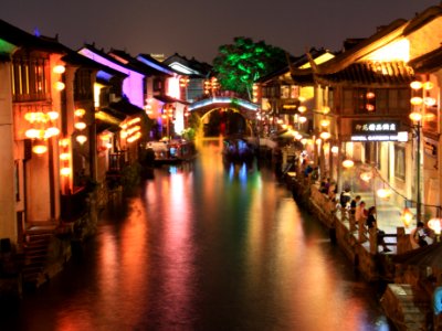 蘇州 山塘街(夏夜) Shan Tong Street, Suzhou China 20140720 26