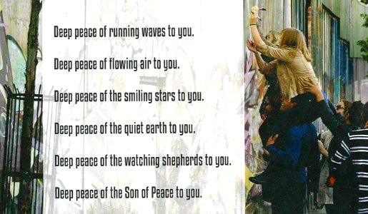 Peace poem photo