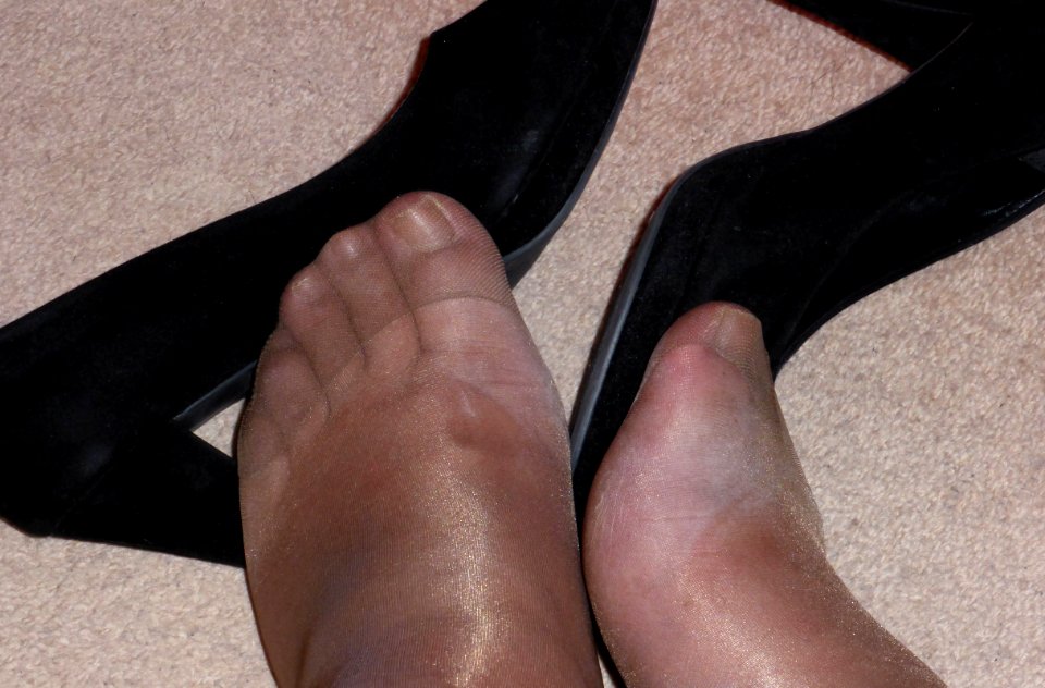 Resting Aching Feet After Wearing High Heels