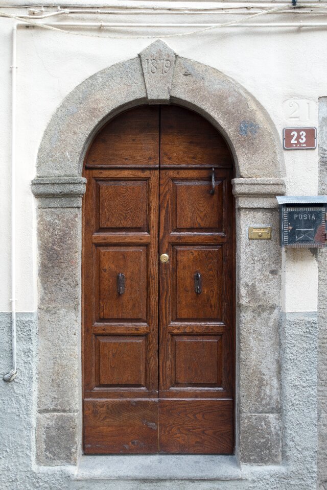 House entrance front door input range