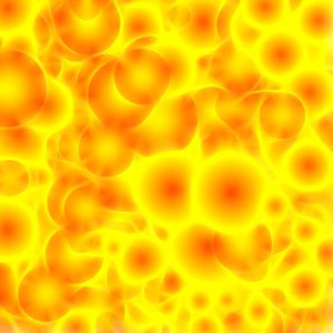 Bubbles with light