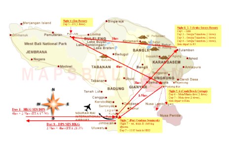 Bali Itinerary v3.0 - Final (change to 8D/7N)