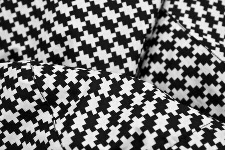 Pattern fabric cushions photo
