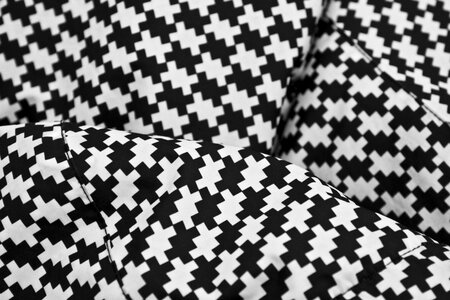 Pattern fabric cushions