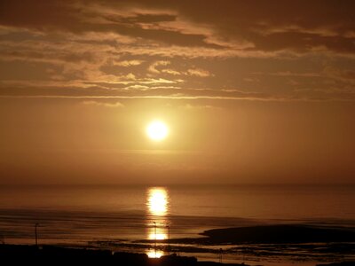 Seascape light sepia