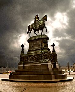 Dresden monument reiter