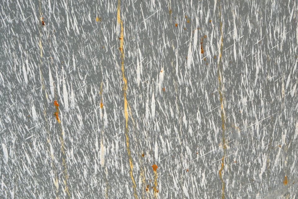 Sheet with stains