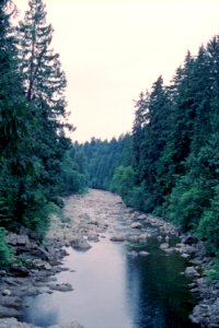 North Vancouver river