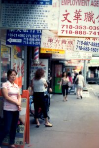 NYC Chinatown Sidewalk