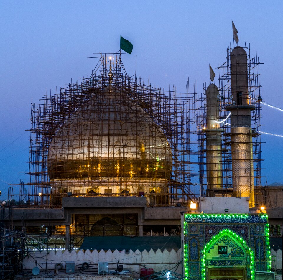 Iraq scaffold construction