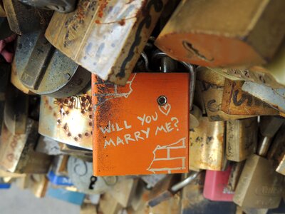 Bridge marriage propose
