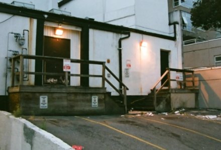 back alley