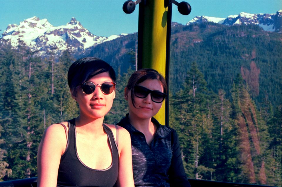 Riding Gondola into the Mountains