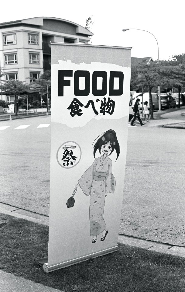 Japanese Festival Sign photo