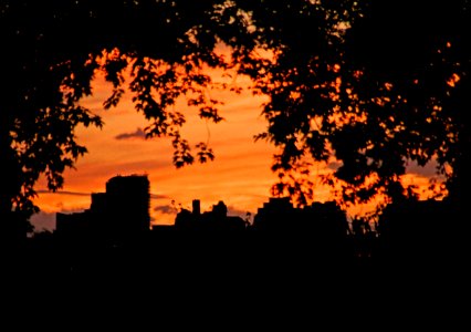 Vancouver Skyline Silhouette