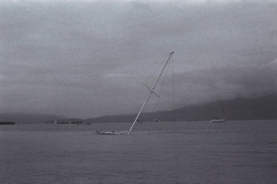 Sunken Boat, Kits Beach