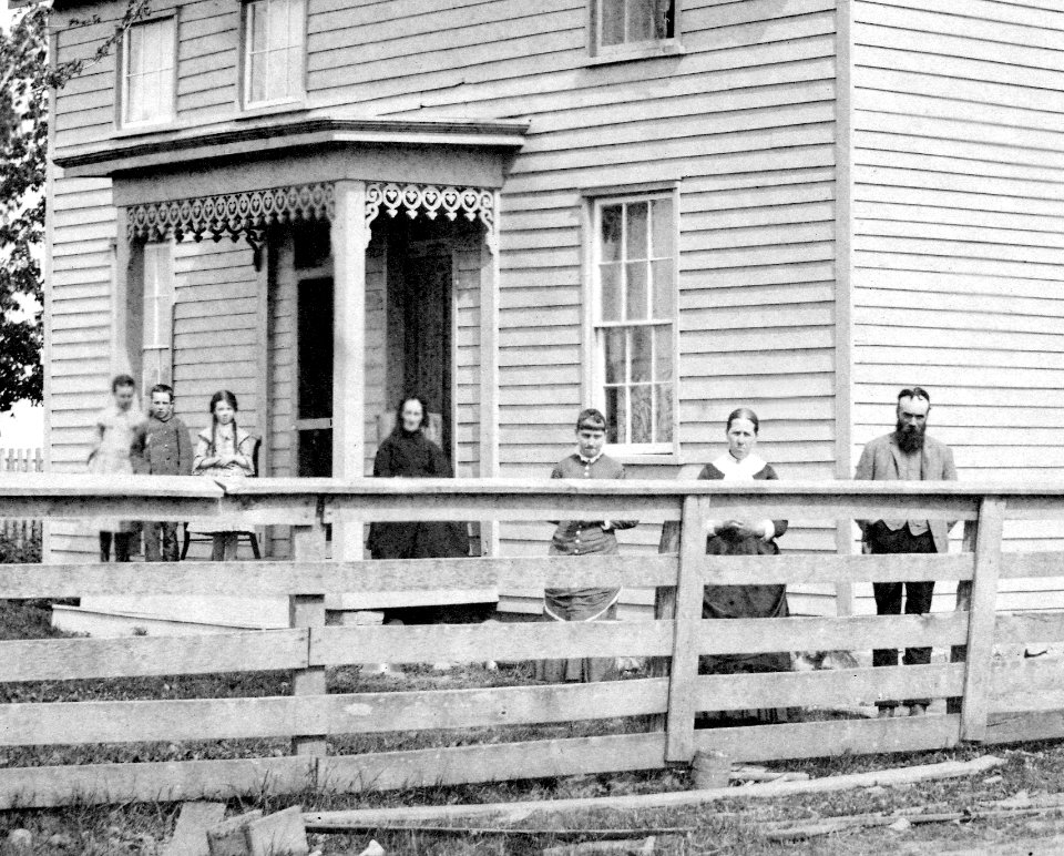William Martin Mathews family - (detail)