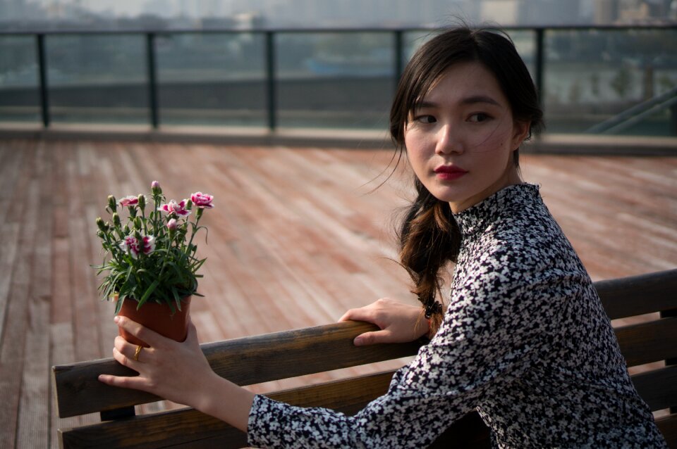 Floral skirt dress asia