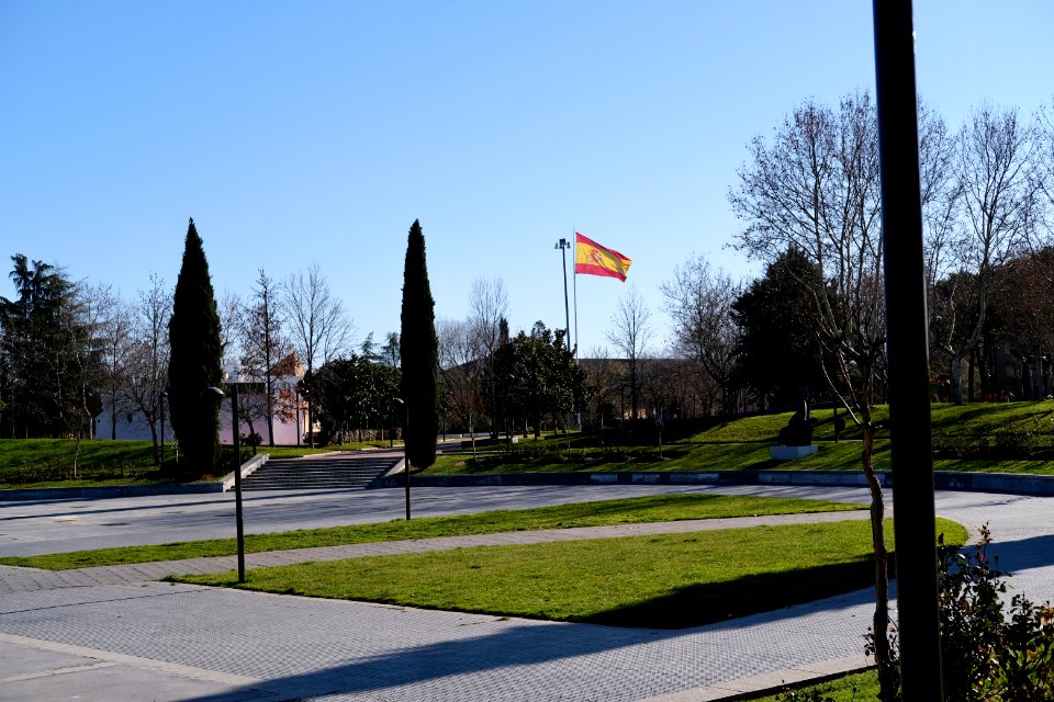 La famosa bandera gigante de Majadahonda