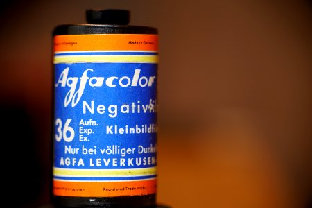 Chasis de film negativo Agfacolor T photo