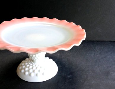 Hazel Atlas Crinoline cake stand