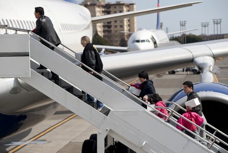 Flight-line jet aviation photo